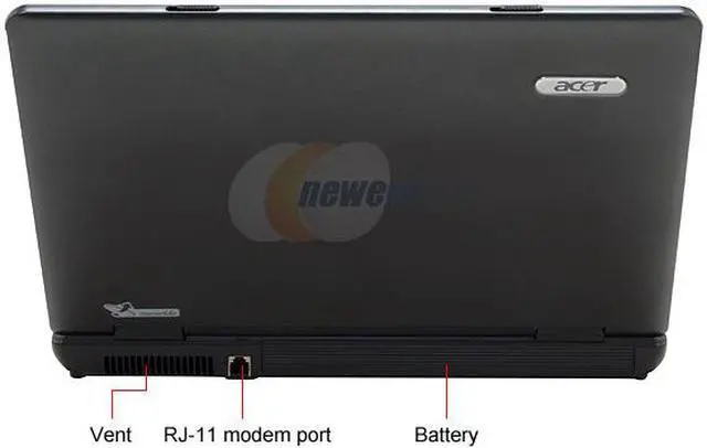 Alt view image 4 of 17 - Acer Laptop Extensa AMD Athlon 64 X2 TK-57 2GB Memory 120GB HDD ATI Radeon X1250 IGP 14.1" Windows Vista Home Premium EX4420-5239