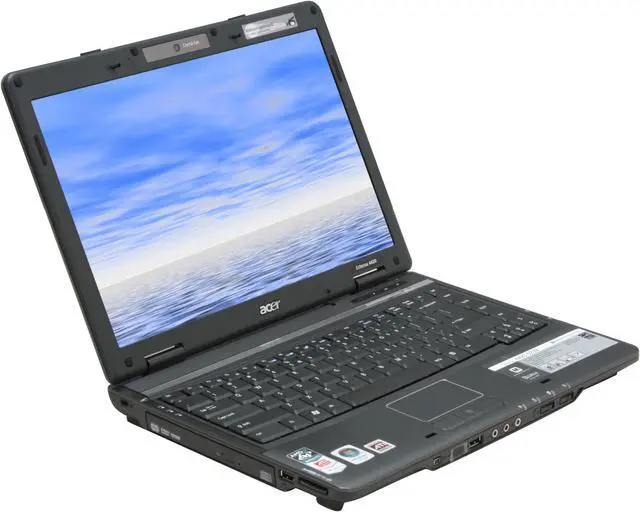 Alt view image 7 of 17 - Acer Laptop Extensa AMD Athlon 64 X2 TK-57 2GB Memory 120GB HDD ATI Radeon X1250 IGP 14.1" Windows Vista Home Premium EX4420-5239