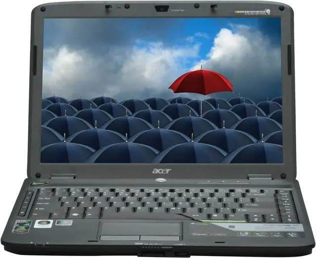 Alt view image 8 of 16 - Acer Laptop Aspire AMD Athlon 64 X2 QL-60 2GB Memory 160GB HDD NVIDIA GeForce 9100M G 14.1" Windows Vista Home Premium AS4530-5627