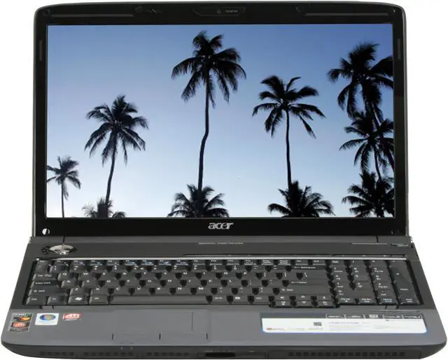 Alt view image 8 of 17 - Acer Laptop Aspire AMD Turion 64 X2 RM-70 3GB Memory 250GB HDD ATI Radeon HD 3200 16.0" Windows Vista Home Premium AS6530-5341