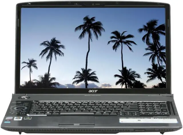 Alt view image 6 of 15 - Acer Laptop Aspire Intel Core 2 Duo P8400 4GB Memory 320GB HDD NVIDIA GeForce 9600M GT 18.4" Windows Vista Home Premium 64-bit AS8930-6306