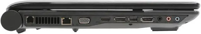 Alt view image 11 of 15 - Acer Laptop Aspire Intel Core 2 Duo P8400 4GB Memory 320GB HDD NVIDIA GeForce 9600M GT 18.4" Windows Vista Home Premium 64-bit AS8930-6306
