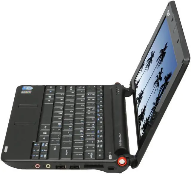 Alt view image 2 of 17 - Acer Aspire One AOA150-1029 Onyx Black Intel Atom N270(1.60 GHz) 8.9" WSVGA 1GB Memory 120GB HDD Netbook