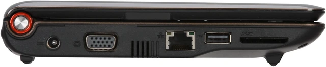 Alt view image 10 of 12 - Acer Aspire One AOA150-1649 Brown Intel Atom N270(1.60 GHz) 8.9" WSVGA 1GB Memory 120GB HDD Netbook