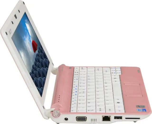 Alt view image 6 of 17 - Acer Aspire One AOA150-1178 Pink Intel Atom N270(1.60 GHz) 8.9" WSVGA 1GB Memory 120GB HDD Netbook