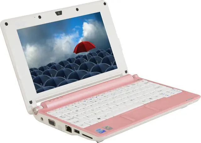 Alt view image 7 of 17 - Acer Aspire One AOA150-1178 Pink Intel Atom N270(1.60 GHz) 8.9" WSVGA 1GB Memory 120GB HDD Netbook