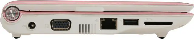 Alt view image 13 of 17 - Acer Aspire One AOA150-1178 Pink Intel Atom N270(1.60 GHz) 8.9" WSVGA 1GB Memory 120GB HDD Netbook