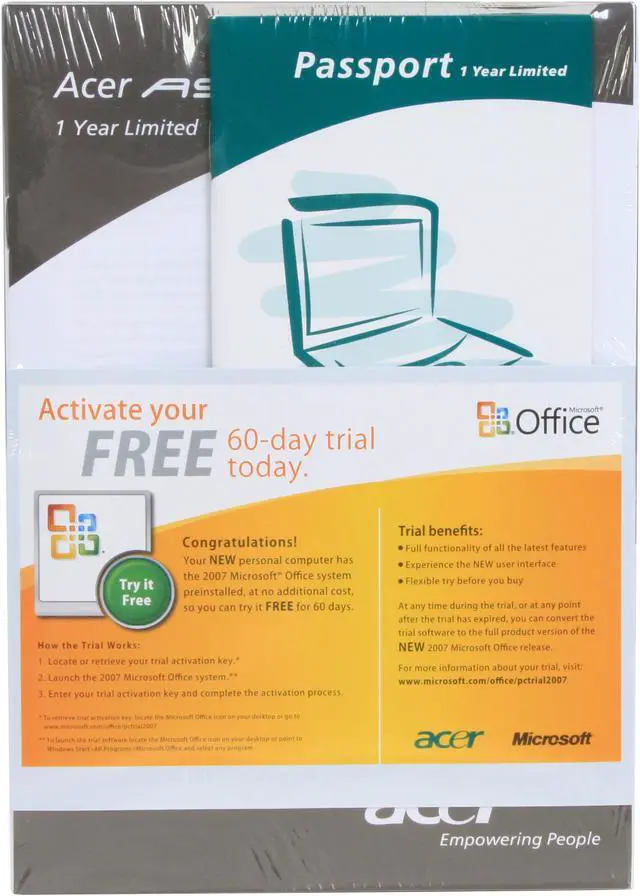 Alt view image 16 of 17 - Acer Aspire AS6930-6771 Intel Core 2 Duo P7350(2.00GHz) 16" 3GB Memory 320GB HDD DVD Super Multi Intel GMA 4500MHD Notebook with WiMax