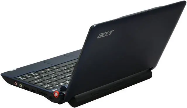 Alt view image 3 of 17 - Acer Aspire One AOA150-1329 Blue Intel Atom N270(1.60 GHz) 8.9" WSVGA 1GB Memory 120GB HDD Netbook
