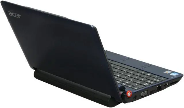 Alt view image 5 of 17 - Acer Aspire One AOA150-1329 Blue Intel Atom N270(1.60 GHz) 8.9" WSVGA 1GB Memory 120GB HDD Netbook