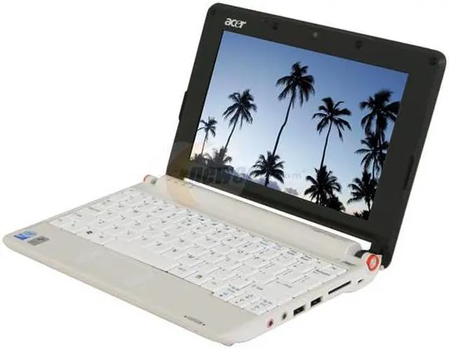 Main image of Acer Aspire One AOA150-1316 White Intel Atom N270(1.60 GHz) 8.9" WSVGA 1GB Memory 120GB HDD Netbook