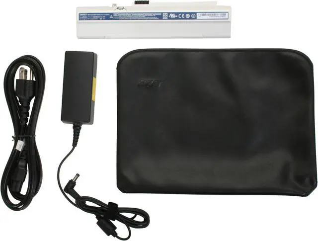 Alt view image 15 of 17 - Acer Aspire One AOA150-1316 White Intel Atom N270(1.60 GHz) 8.9" WSVGA 1GB Memory 120GB HDD Netbook