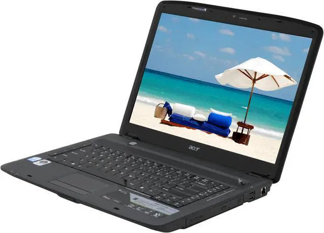 Main image of Acer Laptop Aspire Intel Pentium T3200 4GB Memory 320GB HDD Intel GMA 4500M 15.4" Windows Vista Home Premium AS5730-4163