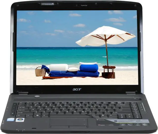 Alt view image 8 of 18 - Acer Laptop Aspire Intel Pentium T3200 4GB Memory 320GB HDD Intel GMA 4500M 15.4" Windows Vista Home Premium AS5730-4163