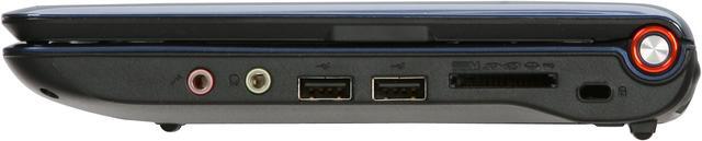 Alt view image 9 of 12 - Acer Aspire One AOA110-1113 Blue Intel Atom N270(1.60 GHz) 8.9" 512MB Memory 8GB SSD Netbook