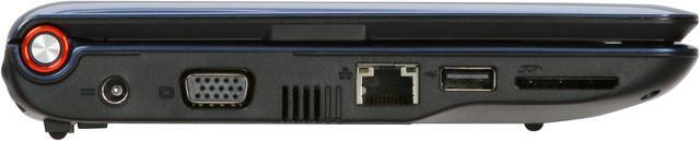 Alt view image 10 of 12 - Acer Aspire One AOA110-1113 Blue Intel Atom N270(1.60 GHz) 8.9" 512MB Memory 8GB SSD Netbook