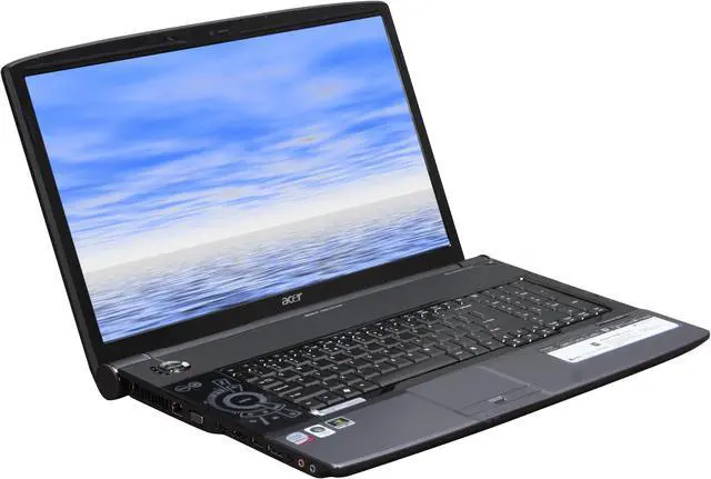 Alt view image 5 of 12 - Acer Laptop Aspire Intel Core 2 Duo T9400 4GB Memory 320GB HDD NVIDIA GeForce 9600M GT 18.4" Windows Vista Home Premium 64-bit AS8930-6386