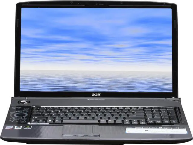 Alt view image 6 of 12 - Acer Laptop Aspire Intel Core 2 Duo T9400 4GB Memory 320GB HDD NVIDIA GeForce 9600M GT 18.4" Windows Vista Home Premium 64-bit AS8930-6386