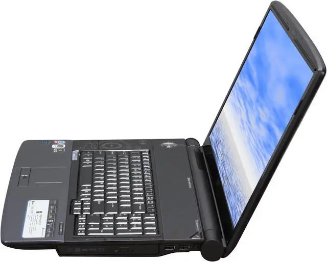 Alt view image 2 of 12 - Acer Laptop Aspire Intel Core 2 Quad Q9000 4GB Memory 500GB HDD NVIDIA GeForce 9700M GT 18.4" Windows Vista Home Premium 64-bit AS8930-7665