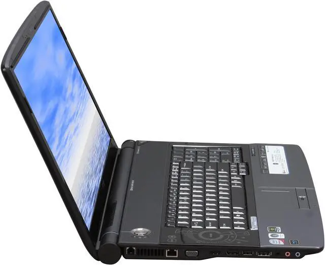 Alt view image 4 of 12 - Acer Laptop Aspire Intel Core 2 Quad Q9000 4GB Memory 500GB HDD NVIDIA GeForce 9700M GT 18.4" Windows Vista Home Premium 64-bit AS8930-7665