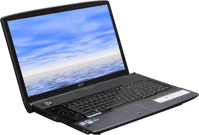 Alt view image 5 of 12 - Acer Laptop Aspire Intel Core 2 Quad Q9000 4GB Memory 500GB HDD NVIDIA GeForce 9700M GT 18.4" Windows Vista Home Premium 64-bit AS8930-7665