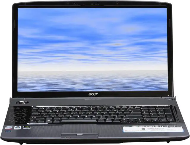 Alt view image 6 of 12 - Acer Laptop Aspire Intel Core 2 Quad Q9000 4GB Memory 500GB HDD NVIDIA GeForce 9700M GT 18.4" Windows Vista Home Premium 64-bit AS8930-7665