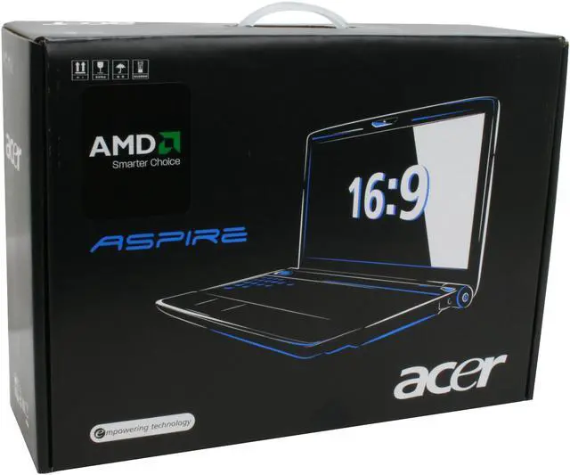 Alt view image 17 of 18 - Acer Laptop Aspire AMD Turion X2 Ultra ZM-82 4GB Memory 320GB HDD ATI Mobility Radeon HD 3650 16.0" Windows Vista Home Premium 64-bit AS6530-5753
