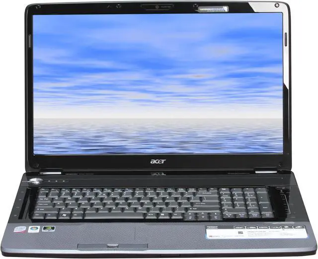 Alt view image 6 of 12 - Acer Laptop Aspire Intel Core 2 Duo P8600 4GB Memory 320GB HDD NVIDIA GeForce 9600M GT 18.4" Windows Vista Home Premium 64-bit AS8730-6951