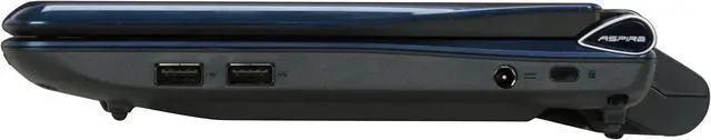 Alt view image 9 of 12 - Acer Aspire One AOD150-1165 Blue Intel Atom N270(1.60 GHz) 10.1" WSVGA 1GB Memory 160GB HDD Netbook