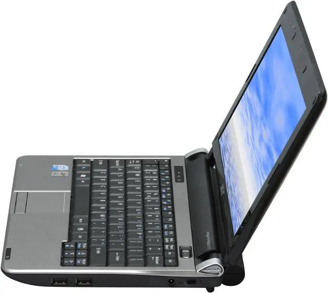 Alt view image 2 of 12 - Acer Aspire One AOD150-1577 Black Intel Atom N270(1.60 GHz) 10.1" WSVGA 1GB Memory 160GB HDD Netbook