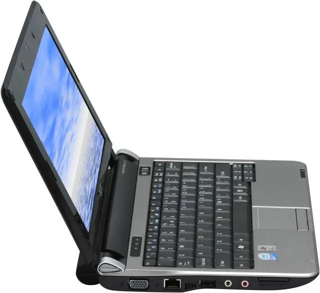 Alt view image 4 of 12 - Acer Aspire One AOD150-1577 Black Intel Atom N270(1.60 GHz) 10.1" WSVGA 1GB Memory 160GB HDD Netbook