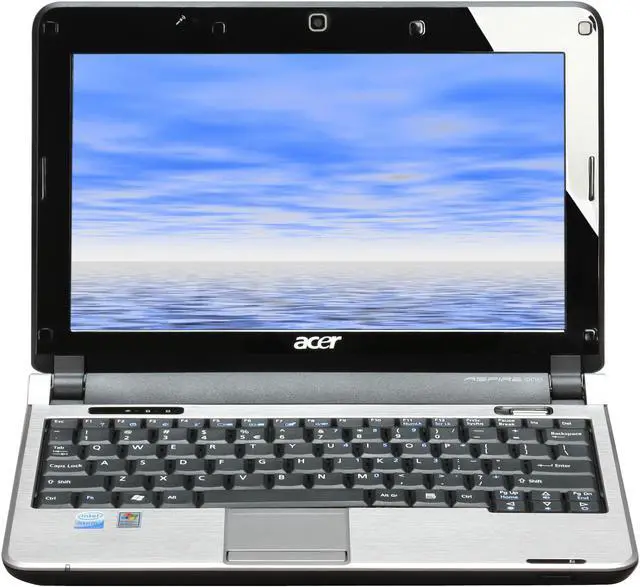 Alt view image 6 of 12 - Acer Aspire One AOD150-1577 Black Intel Atom N270(1.60 GHz) 10.1" WSVGA 1GB Memory 160GB HDD Netbook