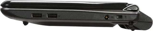 Alt view image 9 of 12 - Acer Aspire One AOD150-1577 Black Intel Atom N270(1.60 GHz) 10.1" WSVGA 1GB Memory 160GB HDD Netbook