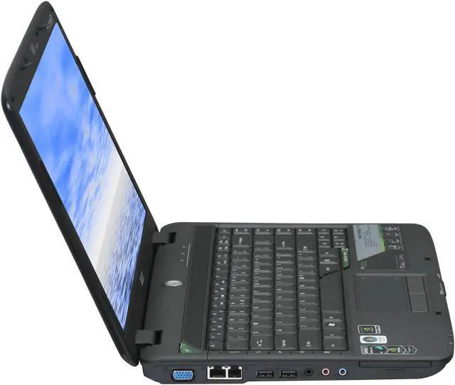 Alt view image 4 of 12 - Acer Laptop Aspire AMD Athlon 64 X2 QL-62 3GB Memory 320GB HDD NVIDIA GeForce 9100M G 14.1" Windows Vista Home Premium AS4530-6823