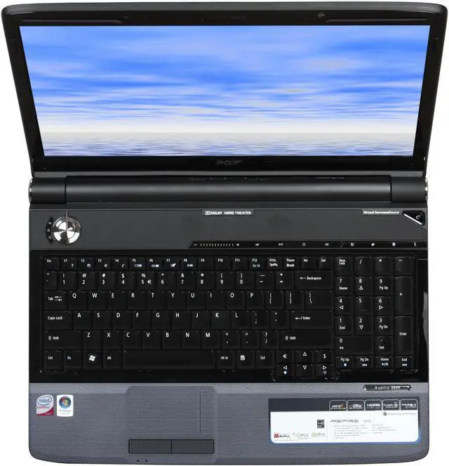 Alt view image 7 of 12 - Acer Laptop Aspire Intel Core 2 Duo T6400 4GB Memory 250GB HDD Intel GMA 4500MHD 16.0" Windows Vista Home Premium 64-bit AS6930-6235