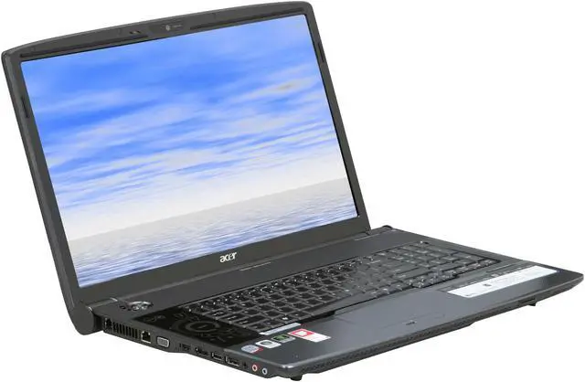 Alt view image 5 of 12 - Acer Laptop Aspire Intel Core 2 Duo P8600 4GB Memory 500GB HDD NVIDIA GeForce 9600M GT 18.4" Windows Vista Home Premium 64-bit AS8930-6174