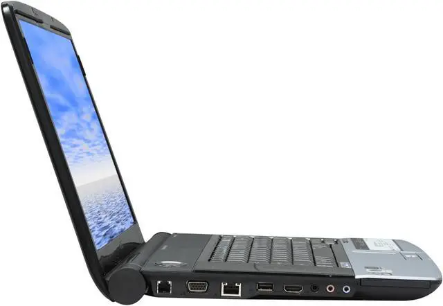 Alt view image 4 of 8 - Acer Laptop Aspire Intel Core 2 Duo T5900 4GB Memory 320GB HDD NVIDIA GeForce 9500M GS 16.0" Windows Vista Home Premium 64-bit AS6920-6898