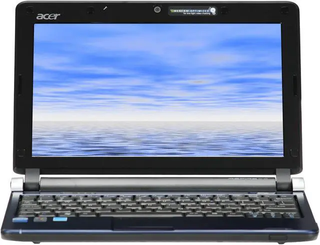 Alt view image 6 of 9 - Acer Aspire One AOD250-1580 Blue Intel Atom N270(1.60 GHz) 10.1" WSVGA 1GB Memory 160GB HDD Netbook