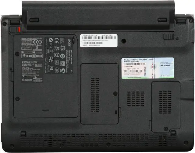 Alt view image 8 of 9 - Acer Aspire One AOD250-1924 Black Intel Atom N270(1.60 GHz) 10.1" WSVGA 1GB Memory 160GB HDD Netbook