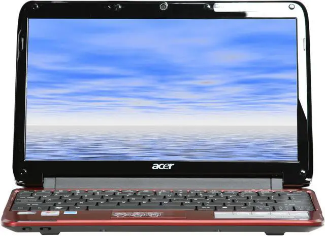 Alt view image 5 of 8 - Acer Aspire One AO751h-1211 Red Intel Atom Z520 11.6" WXGA 2GB Memory 250GB HDD Netbook