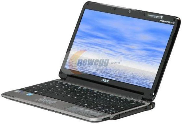 Alt view image 3 of 10 - Acer Aspire One AO751h-1545 Black Intel Atom Z520 11.6" WXGA 1GB Memory 160GB HDD Netbook