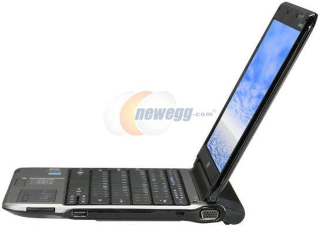 Alt view image 4 of 10 - Acer Aspire One AO751h-1545 Black Intel Atom Z520 11.6" WXGA 1GB Memory 160GB HDD Netbook
