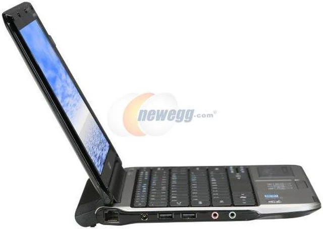Alt view image 5 of 10 - Acer Aspire One AO751h-1545 Black Intel Atom Z520 11.6" WXGA 1GB Memory 160GB HDD Netbook