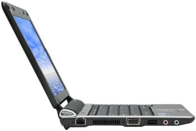 Alt view image 5 of 10 - Acer Aspire One AOD250-1151 Black Intel Atom N270(1.60 GHz) 10.1" WSVGA 1GB Memory 160GB HDD Netbook