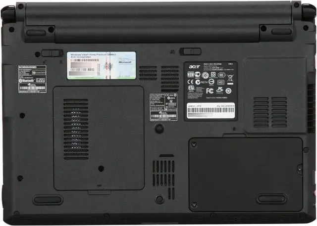 Alt view image 7 of 8 - Acer Laptop Aspire Timeline Intel Core 2 Duo SU9400 4GB Memory 80GB SSD HDD Intel GMA 4500MHD 13.3" Windows Vista Home Premium 64-bit AS3810T-6775