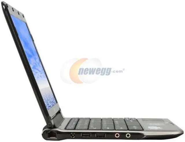 Alt view image 3 of 8 - Acer Aspire One AO751h-1346 Black Intel Atom Z520 11.6" WXGA 2GB Memory 250GB HDD Netbook