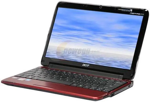 Alt view image 2 of 8 - Acer Aspire One AO751h-1259 Red Intel Atom Z520 11.6" WXGA 2GB Memory 250GB HDD Netbook