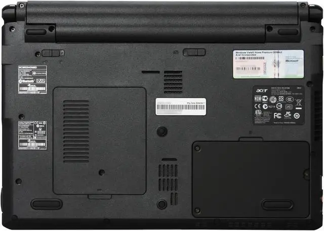 Alt view image 7 of 8 - Acer Laptop Aspire Timeline Intel Core 2 Duo SU9400 4GB Memory 500GB HDD Intel GMA 4500MHD 13.3" Windows Vista Home Premium 64-bit AS3810T-6415