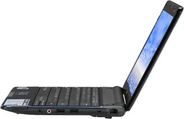 Alt view image 2 of 8 - Acer Laptop Aspire Intel Core 2 Solo ULV SU3500 2GB Memory 250GB HDD Intel GMA 4500MHD 11.6" Windows Vista Home Premium AS1410-8414