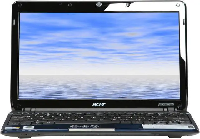 Alt view image 5 of 8 - Acer Laptop Aspire Intel Core 2 Solo ULV SU3500 2GB Memory 250GB HDD Intel GMA 4500MHD 11.6" Windows Vista Home Premium AS1410-8414